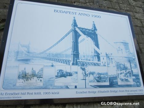 Postcard Elisabeth Bridge 1905