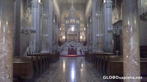 Postcard Interior of the cathedral