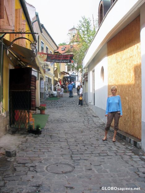 Postcard Szentendre - Streets of the Village