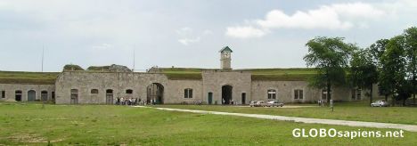 Postcard Fortress of Komarom