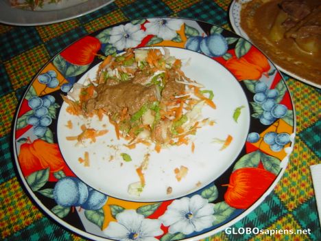 Postcard Indonesian cuisine~Gado gado