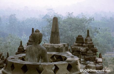 Postcard Borobudur