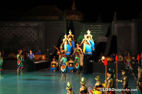 Postcard Ramayana performance 7