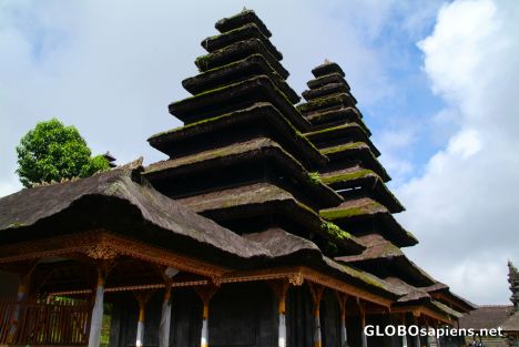 Postcard Bali (ID) - Pura Besakih - stupas
