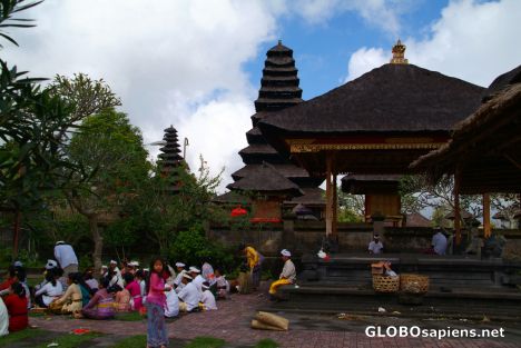 Postcard Bali (ID) - Pura Besakih - meeting