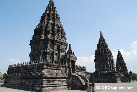 Postcard Temples of Prambanan