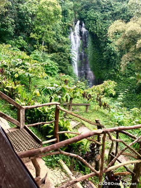 Postcard Munduk Waterfalls -Bali