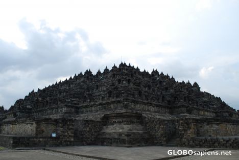 Postcard Temple of Borobudur