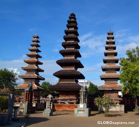 Postcard Mataram Temple