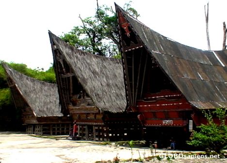 Houses of Batak tribe