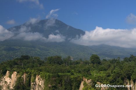 Postcard Mt. Merapi