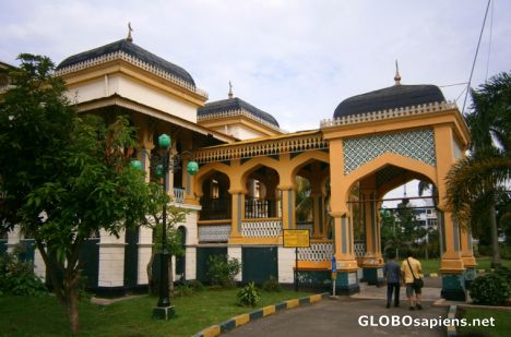 Postcard Sultan's Palace in Medan
