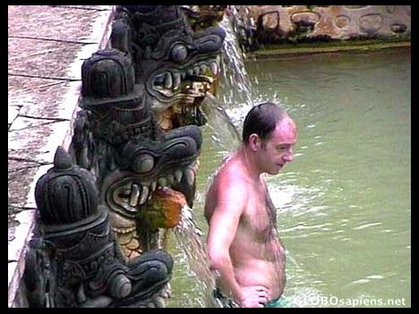 Postcard Banjar, curative baths