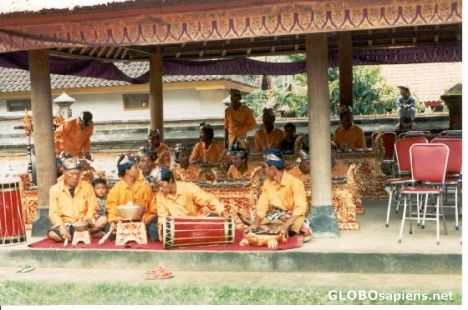 Postcard Bali - Gamelon Orchestra