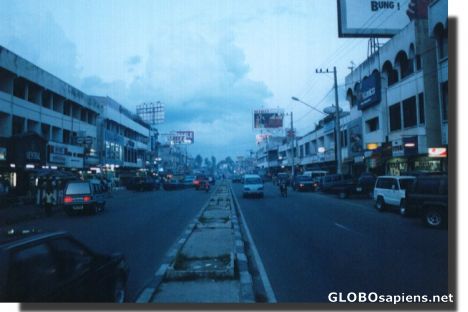 Postcard Streets of Pekanbaru