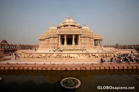 Postcard DELHI-AKSHARDHAM temple