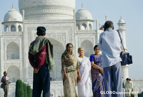 Postcard Taj photo