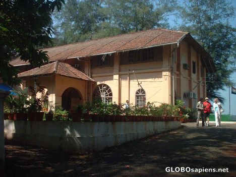 Famous Government Office in Mahe, north Kerala