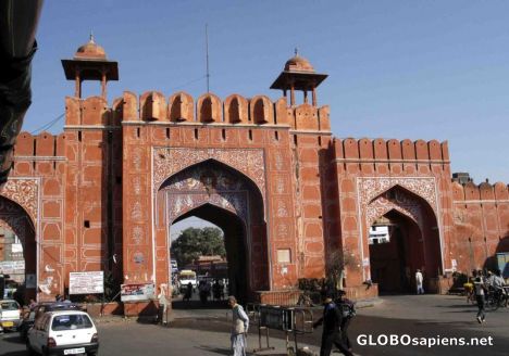 Postcard Gateway into Jaipur City