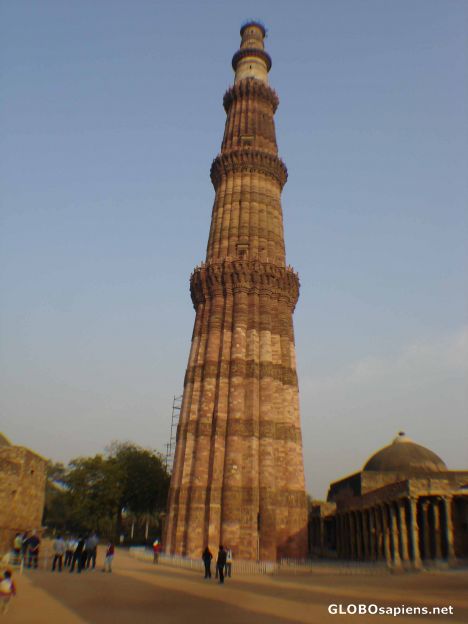 Postcard Qutb Minar Tower