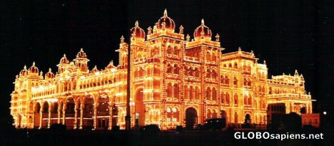 Postcard Mysore Palace
