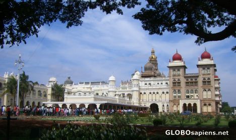 Postcard Mysore Maharaja's palace