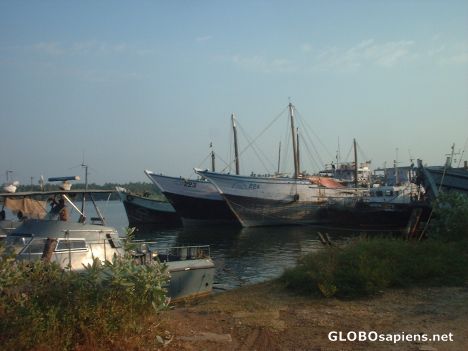 Postcard Old port of Beypore near Kozhikode