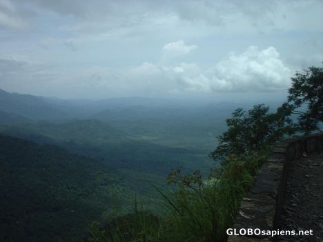 Postcard Dusk over wayanadu Hills, Kerala, India