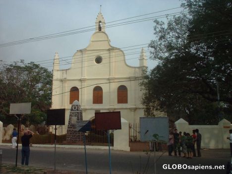 Postcard St Francis Church, Fort Kochi, Kerala