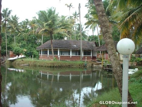 Postcard A Holiday resort near Cherai beach, Kochi