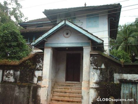 Postcard An old Keralan style house from Kozhikode