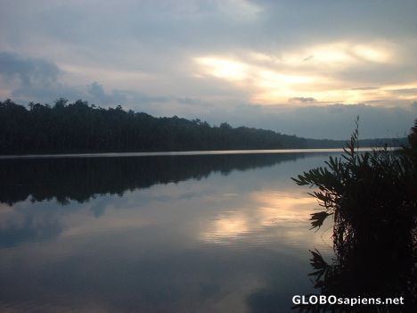 Postcard Kozhikode backwaters, Kerala at dusk!