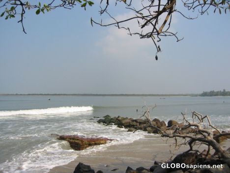 Postcard Fort Kochi beach, another view