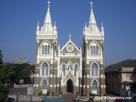 Postcard Mount Mary's Church Mumbai