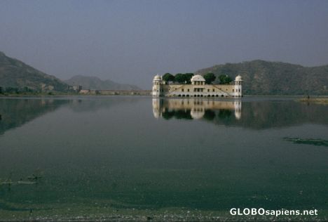 Postcard Palace on the Lake