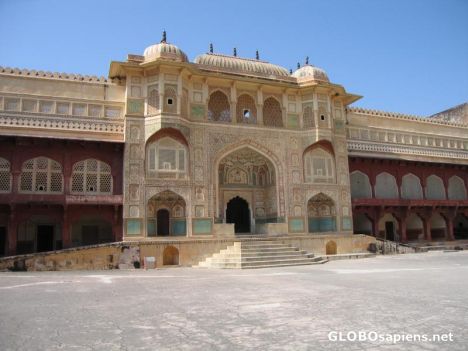 Postcard Ganesh Pol - Amber Fort Palace
