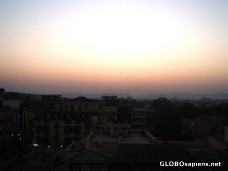 Postcard Sunrise in Jaipur
