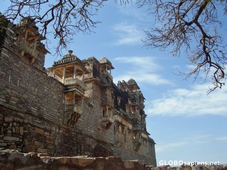 View of Rana Kumbha Palace