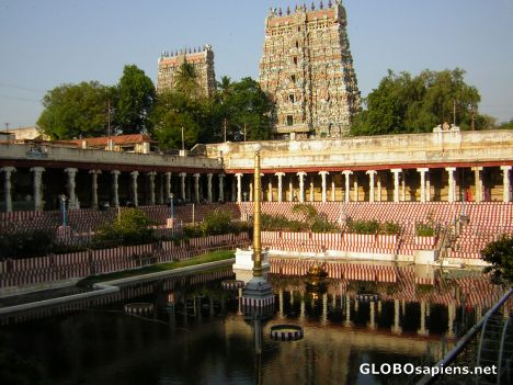 Postcard Meenakshi Temple, Madurai
