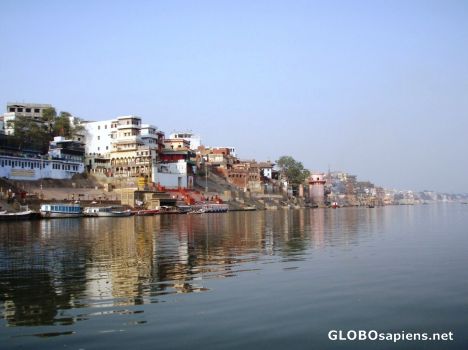 Postcard Ganga Ghat 01