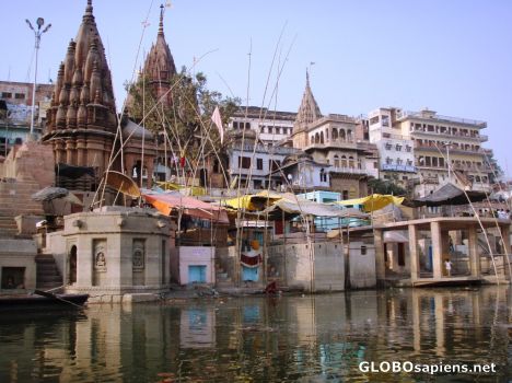 Postcard Ganga Ghat 02
