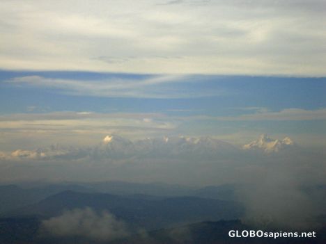 Postcard View of peak Nanda Devi from Mukteshwar