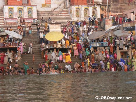 Postcard Ganges - wonderful colours
