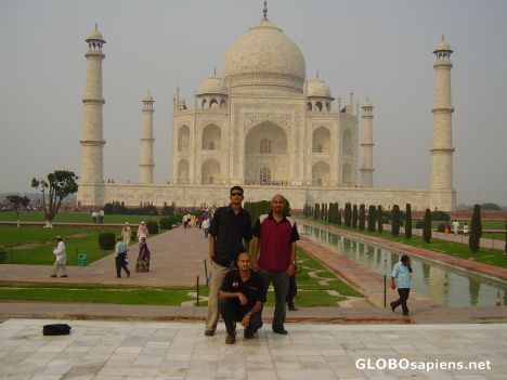 Postcard Taj Mahal. Agra India -2007