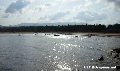 Postcard Beach at Murudeshwar