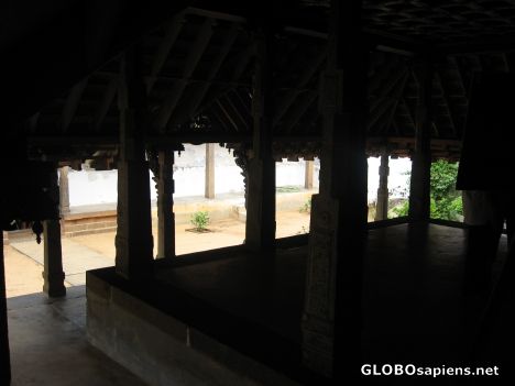 Postcard Inside the Padmanabhapuram Palace