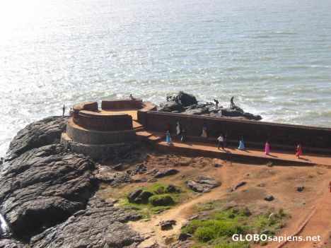 Postcard Haunting Bekal beach and fort from north Kerala, 8