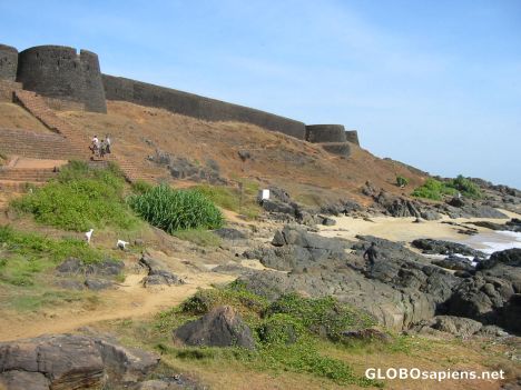 Postcard Haunting Bekal beach and fort from north Kerala,16