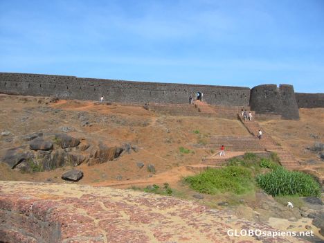 Postcard Haunting Bekal beach and fort from north Kerala,18