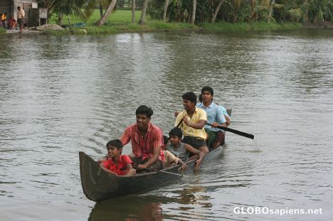 Postcard Children at backwaters